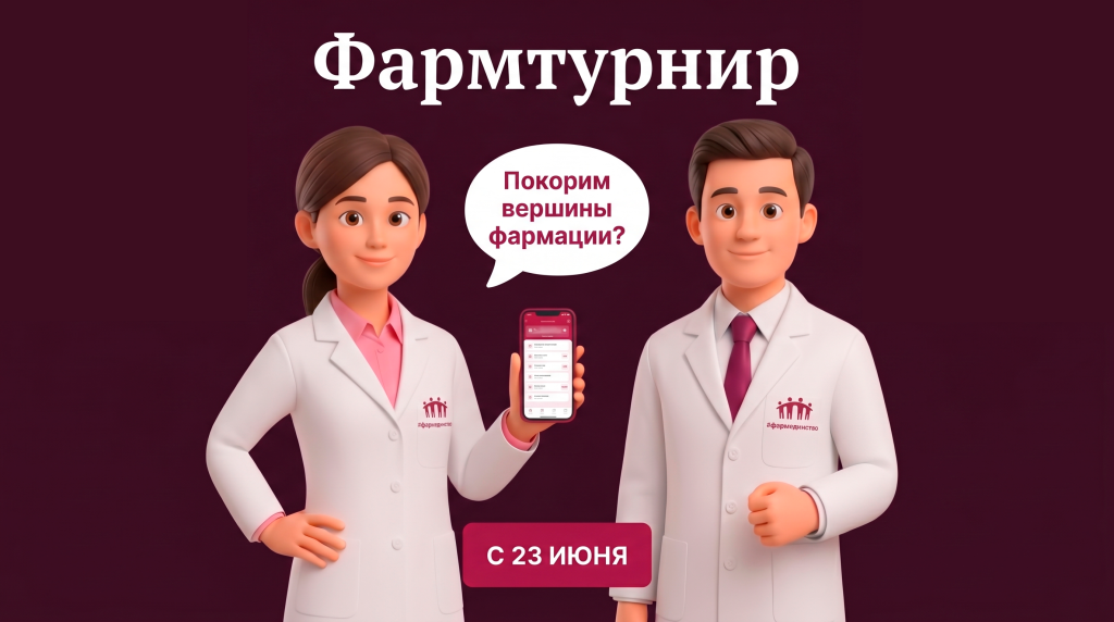 Стартует главный конкурс для фармацевтов России.  Фармтурнир-2026 возвращается с новыми призами!