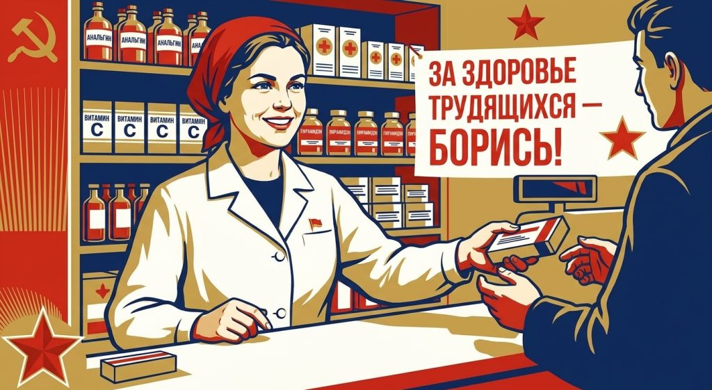 Оглянуться в прошлое: какой была аптека в СССР